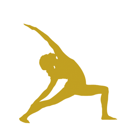 icono mujer practicando yoga